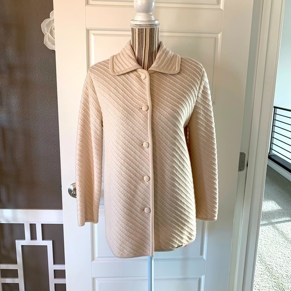 Geiger Knit Sweater Jacket NWT